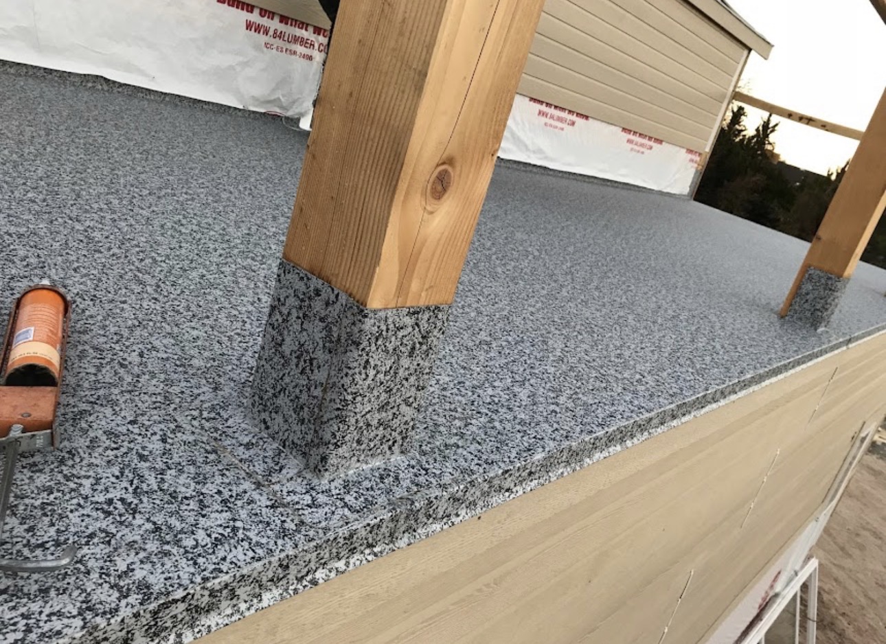 Roof repair detail