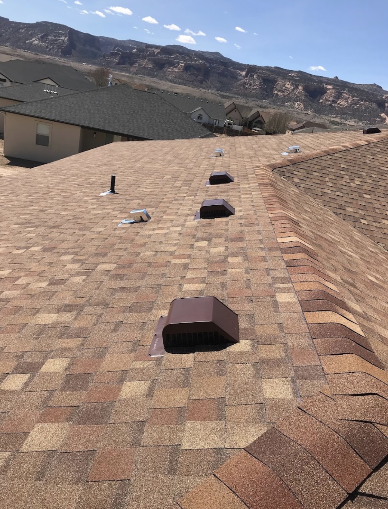 Tile roof