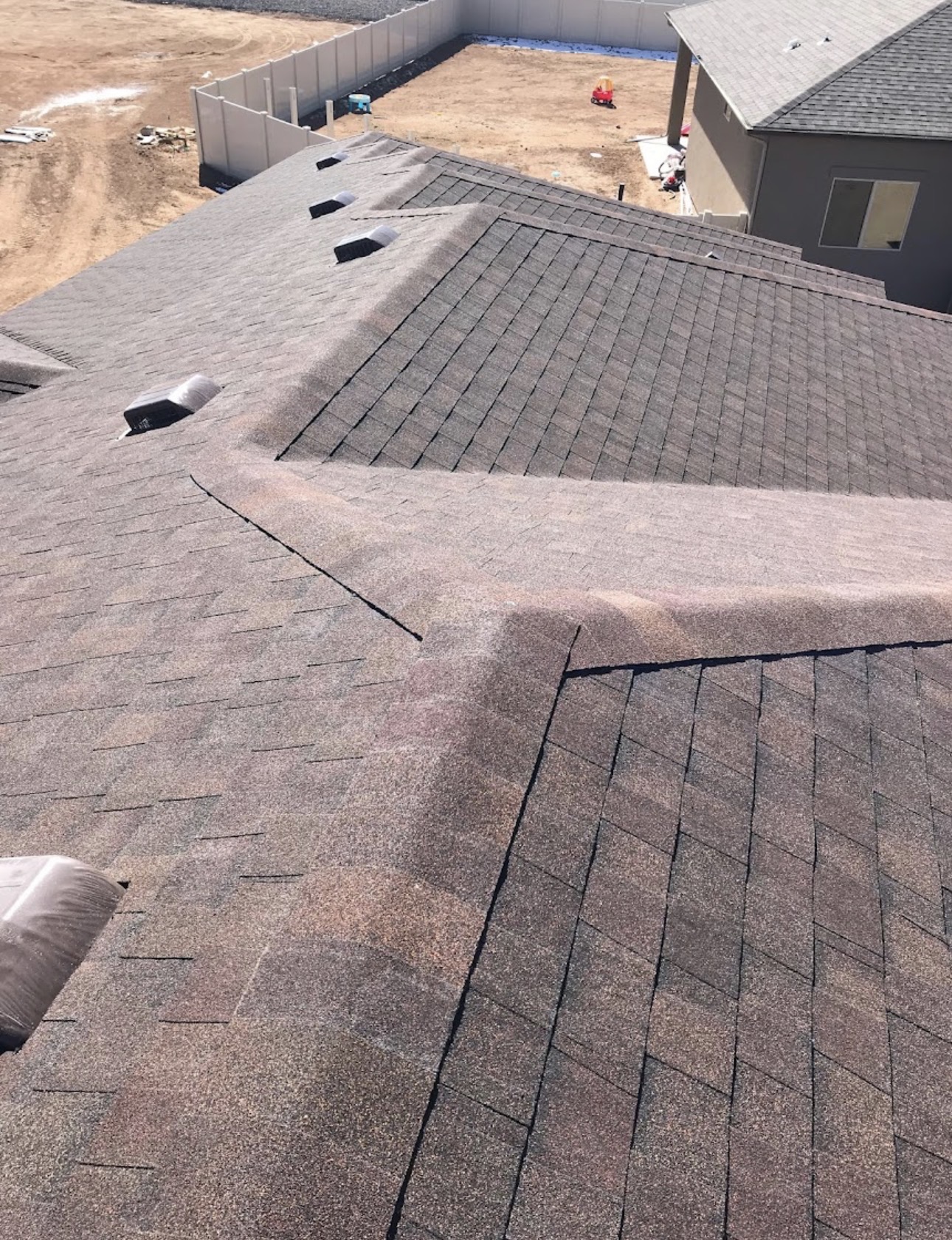 Shingle roof detail