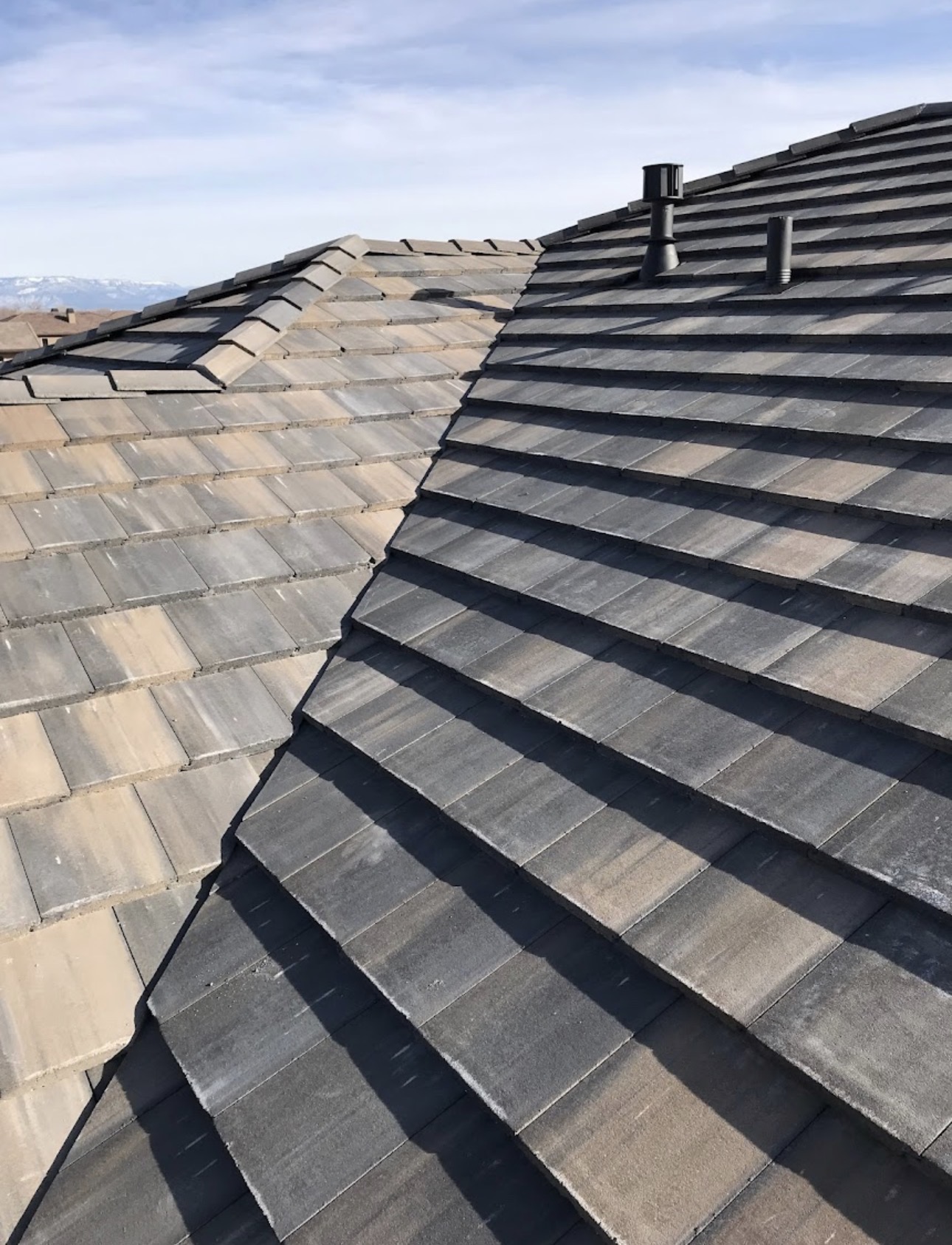 Metal roof detail