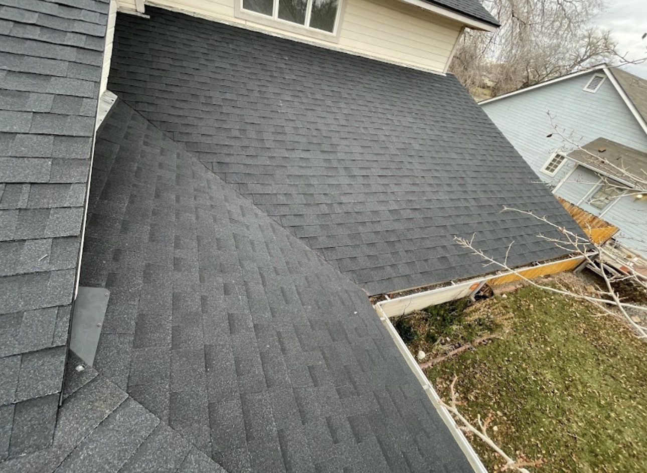 Shingle roof